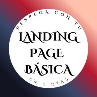 005. LANDING PAGE BÁSICA (BIO)