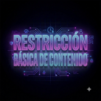 RESTRICCIÓN BÁSICA DE CONTENIDO: Protege las páginas privadas de tu web