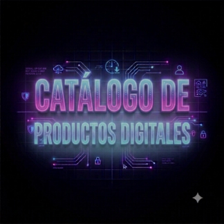CATÁLOGO DE PRODUCTOS DIGITALES: Crea tu propia tienda de ebooks, plantillas y recursos descargables