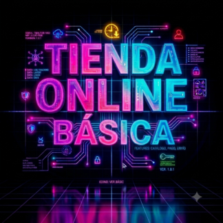 TIENDA ONLINE BÁSICA: Empieza a vender tus productos por Internet